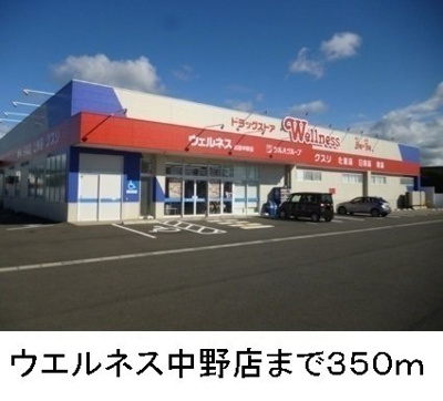 【周辺】 | ボヌール　カワト　Ａ | ウエルネス中野店まで350m