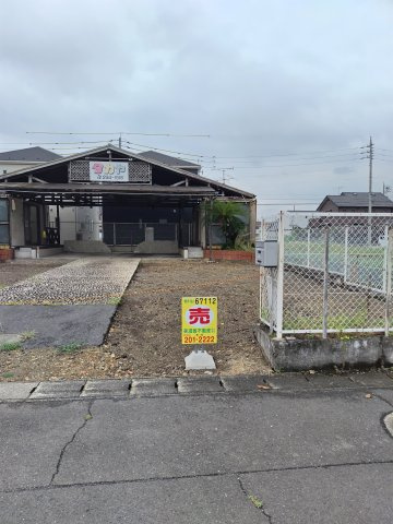 ６７１１２　岐阜市西中島三丁目土地の外観