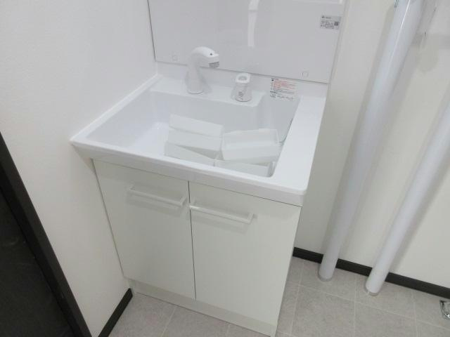 グラシアス帯広の洗面所