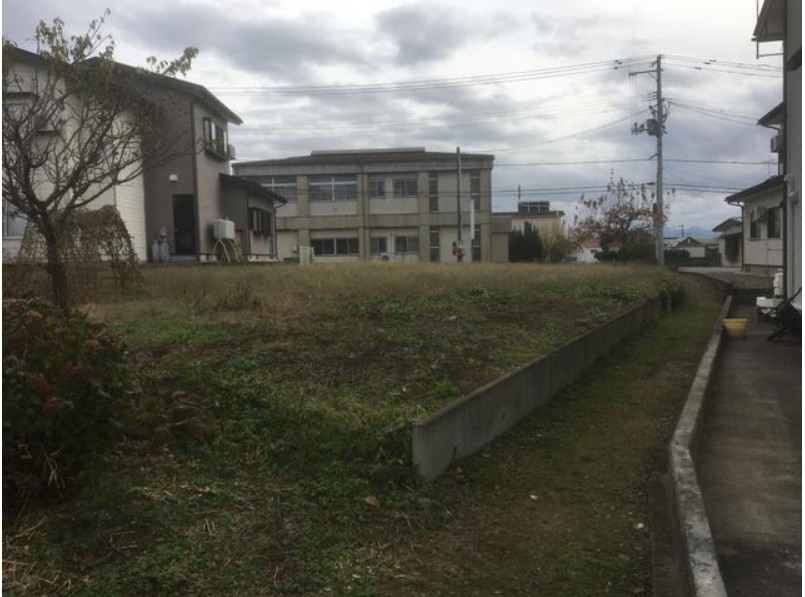 会津若松市 河東町広田字横堀（広田駅） 住宅用地の前面道路含む現地写真