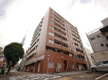 ニックハイム吾妻橋の外観|おしゃれな外観です