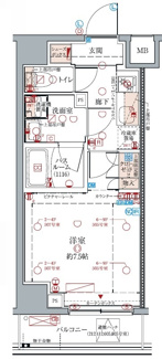 【間取り】 | クレヴィスタ浮間舟渡