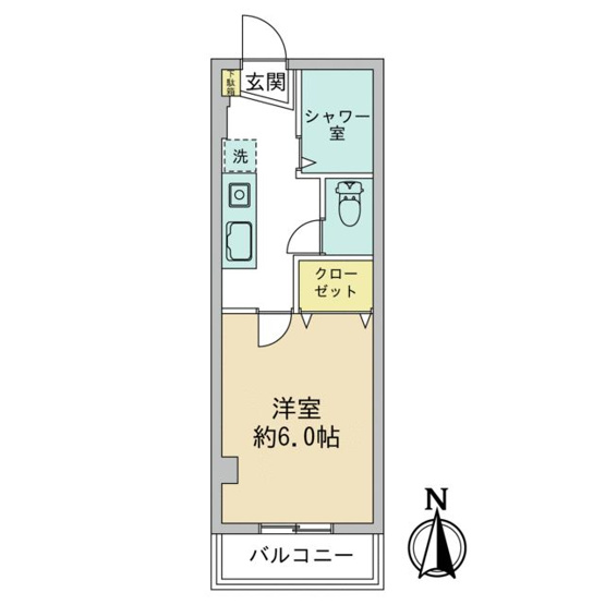 【間取り】 | 共栄ハイツ(キョウエイハイツ)