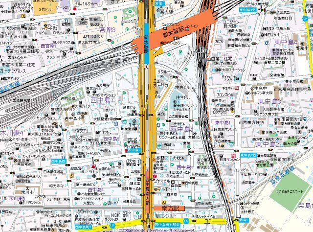 【地図】 | オーキッドレジデンス新大阪