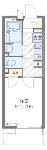 レオネクストＹＡＭの間取り|代表的な間取のため実際の間取とは異なる場合があります