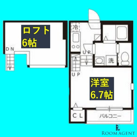 ハーモニーテラス西野町の間取り