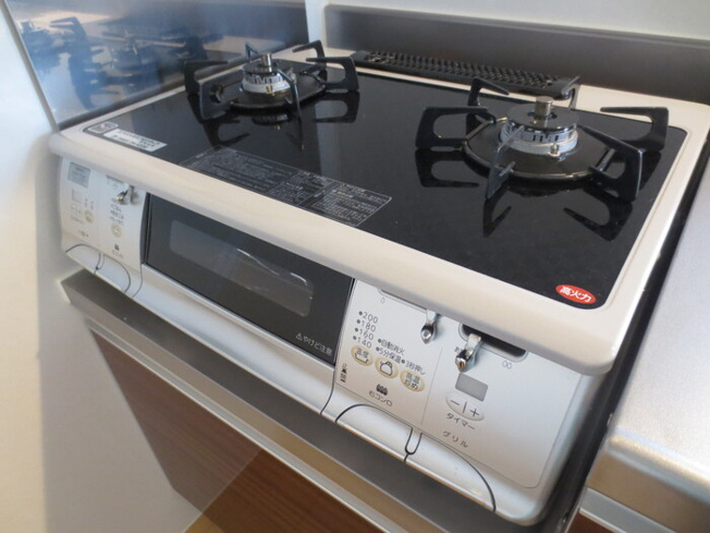 【キッチン】 | ショコラメゾン・Ｆ | 205 キッチンコンロ