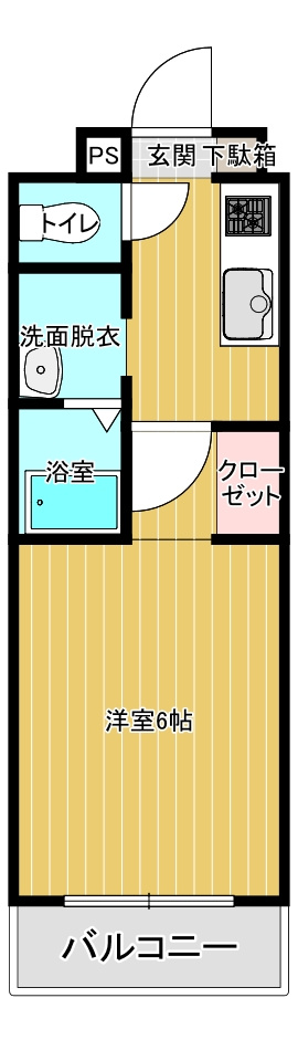 学校町通YMマンション（仮称）の間取り