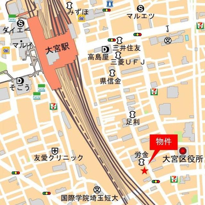 【地図】 | プライムホーム大宮