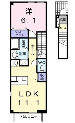 イマージュの間取り
