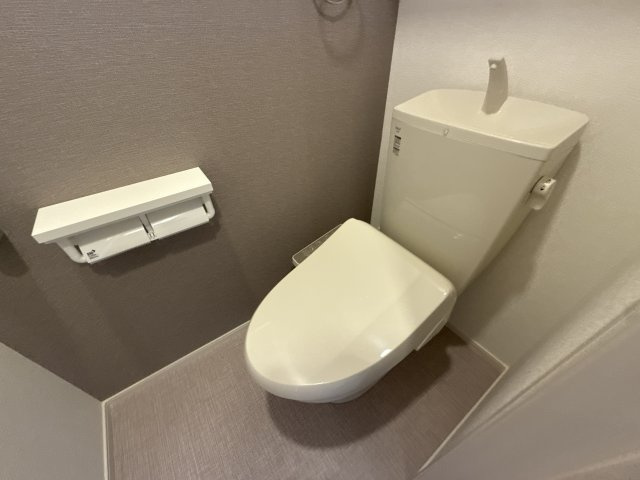 野里東同心町アパートのトイレ