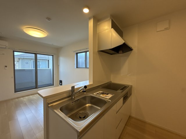 野里東同心町アパートのキッチン