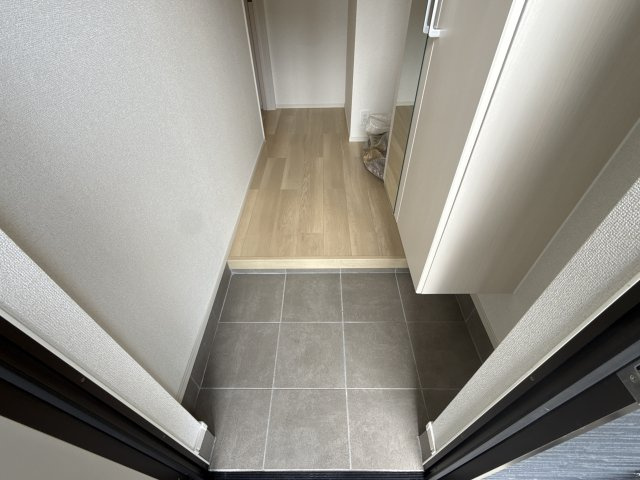 プラシード姫路の玄関