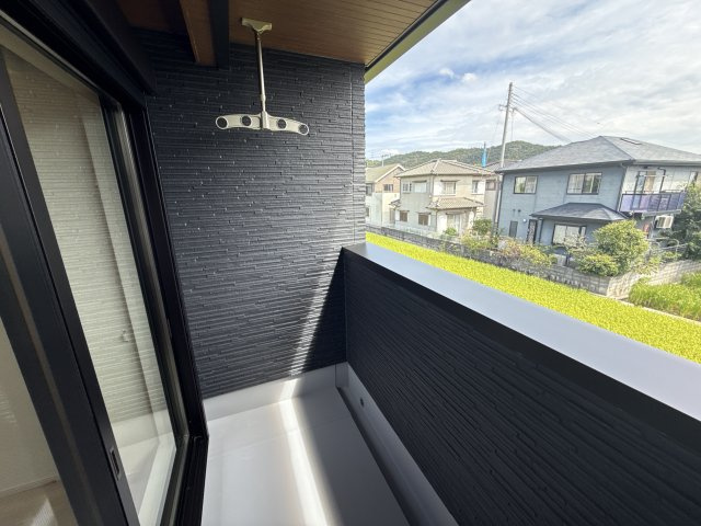 プラシード姫路のバルコニー