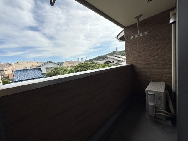 サンパレス安室のバルコニー