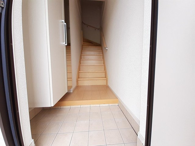ハマナスⅡの玄関