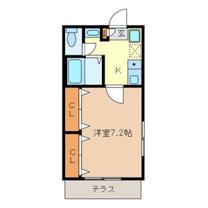 【間取り】 | ボナールＡＭＡＮＵＭＡ | 間取りです。