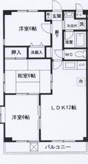 【間取り】 | リバーリッジ町田 | 間取りです。
