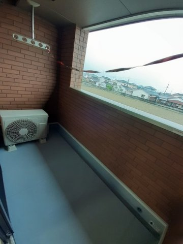 サンリットヴィラⅧのバルコニー