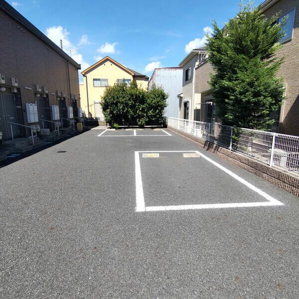 プリパゴス谷河内の駐車場