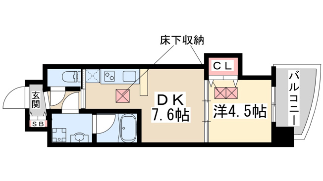 【間取り】 | カッシア新大阪