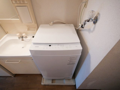 【設備】 | エスリード梅田西第2 | 洗濯機置き場です