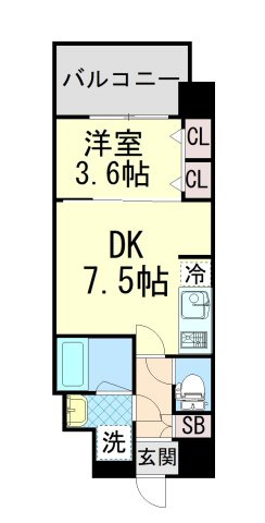 スプランディッド王子公園の間取り