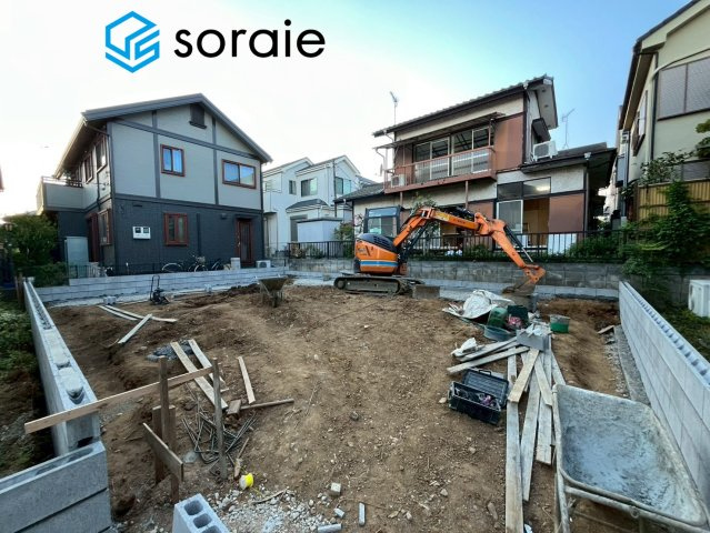 狭山市狭山台12期全1棟　新築戸建　グラファーレの外観|7月21日撮影