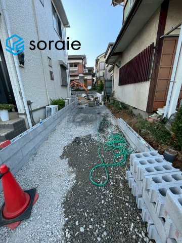 狭山市狭山台12期全1棟　新築戸建　グラファーレの駐車場|7月21日撮影