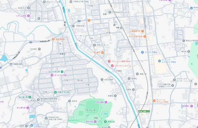 ●29(土)30(日)現地説明会！　生駒郡平群町下垣内　全7邸　の地図