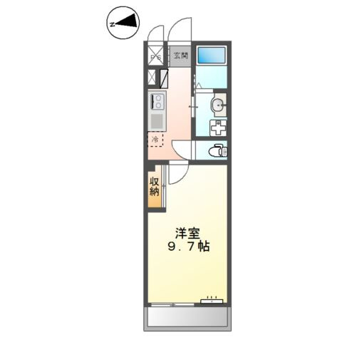アミスタの間取り