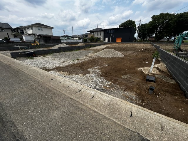 新築　伊勢崎市境第3　Livele Garden.S　3号棟の駐車場|現地写真　駐車スペースは4台分可能です！
