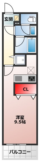 【間取り】 | カシータ北三国ヶ丘