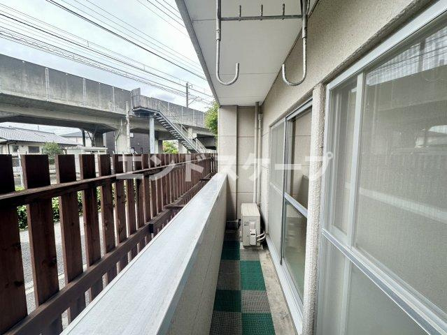 第二サンライフ大嶋のバルコニー|高崎、前橋のお部屋探しはエンドスケープまで！お客様の理想お聞かせ下さい♪
