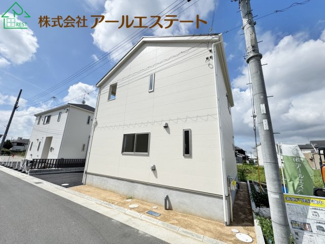 加古川市野口町野口第7 Ⅲ期　　新築戸建の前面道路含む現地写真