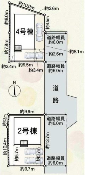 加古川市野口町野口第7 Ⅲ期　　新築戸建の区画図
