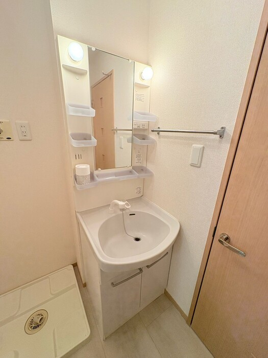 クレール西原の洗面所