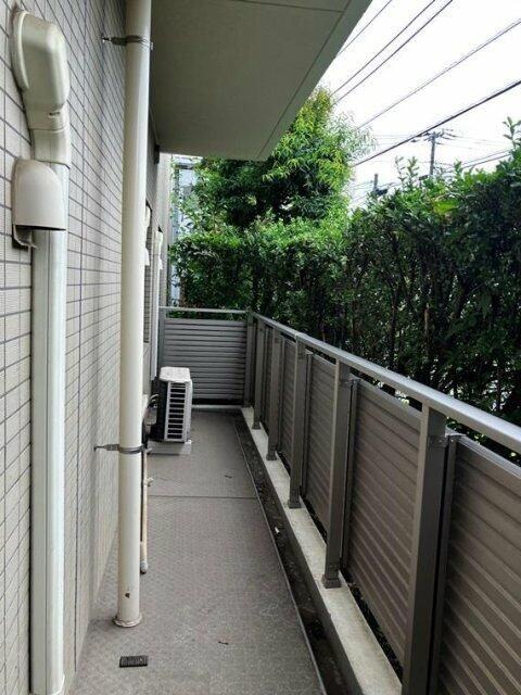 ジークレフ石神井公園のバルコニー