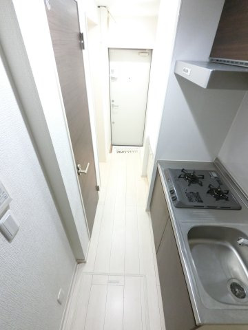ブラン　ノワールの玄関