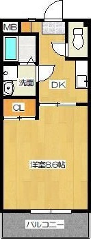 セカンドキャビンの間取り