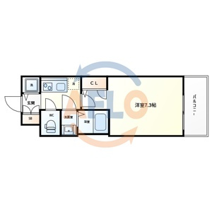 S-RESIDENCE都島Elegantの間取り|S-RESIDENCE都島Elegant　間取り