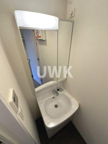 名古屋市中区葵１丁目の賃貸マンションの独立洗面台