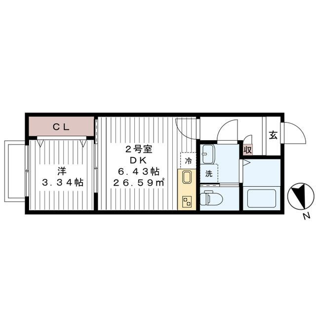 松戸市小金上総町のアパート