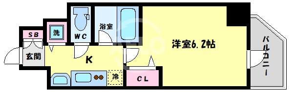 アドバンス大阪城レガーレの間取り|アドバンス大阪城レガーレ　間取り