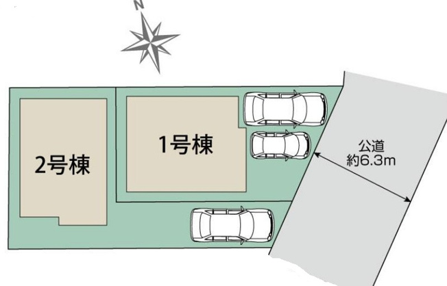 【区画図】 | 上田東町　新築戸建