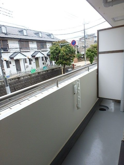 リッツハウスのバルコニー