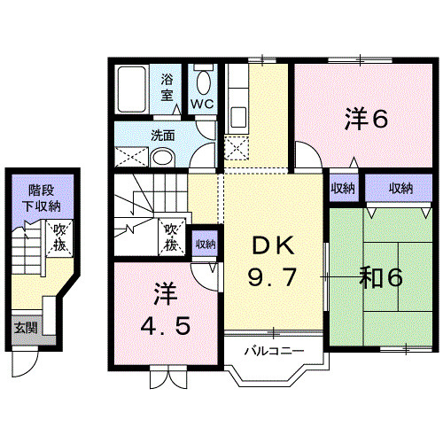【間取り】 | エトワール明石Ⅰ