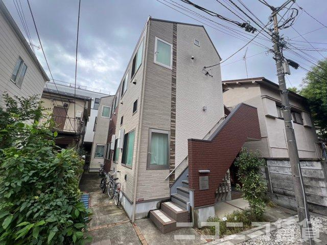 杉並区高円寺南１丁目のアパートの外観|
