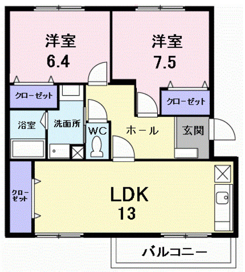 【間取り】 | メゾン名草