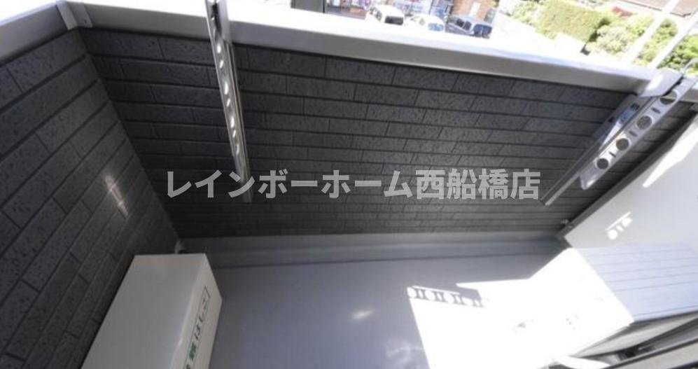 ブランノワールのバルコニー